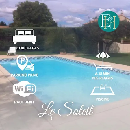 Apartment Le Soleil - Avec Piscine Et Parking - 15 Min Des Plages Marsillargues